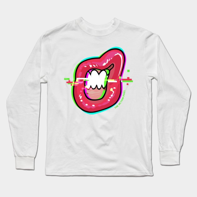 Gloss And Glitches Long Sleeve T-Shirt by TheActionPixel